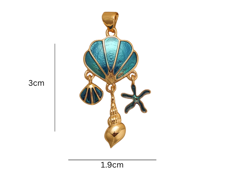 Coral - Ocean Cluster Charm