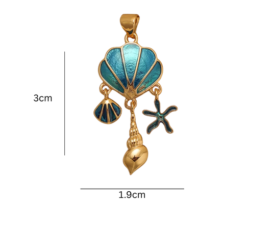 Coral - Ocean Cluster Charm