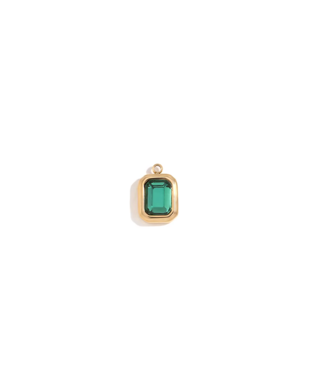 PENDANT CHARM - DARK GREEN