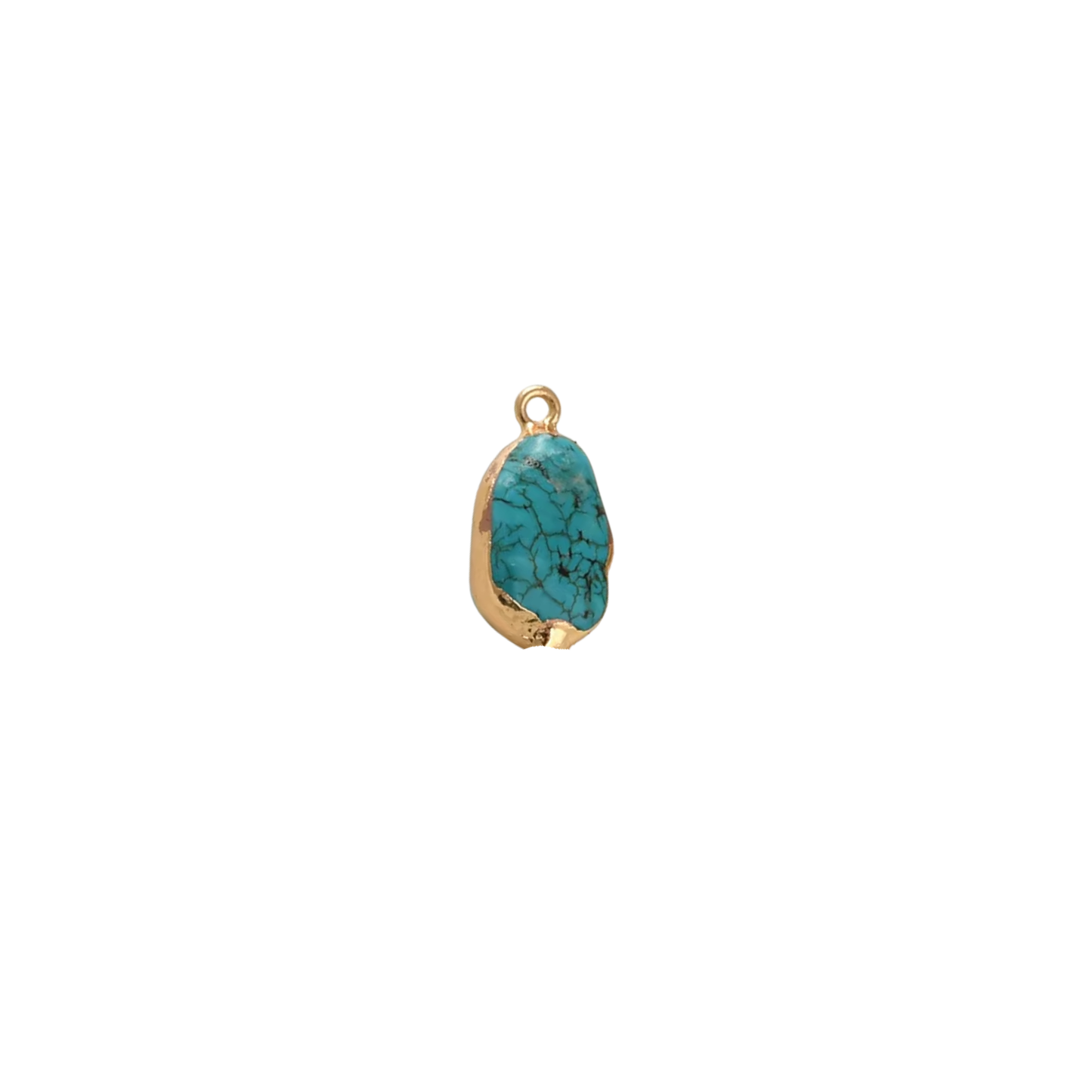 Gold Ocean Eye Charm
