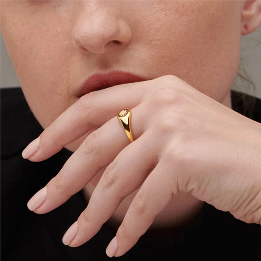 Sol Signet Ring - Gold