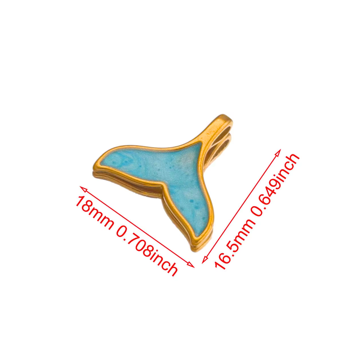 Pearl Whale Charm