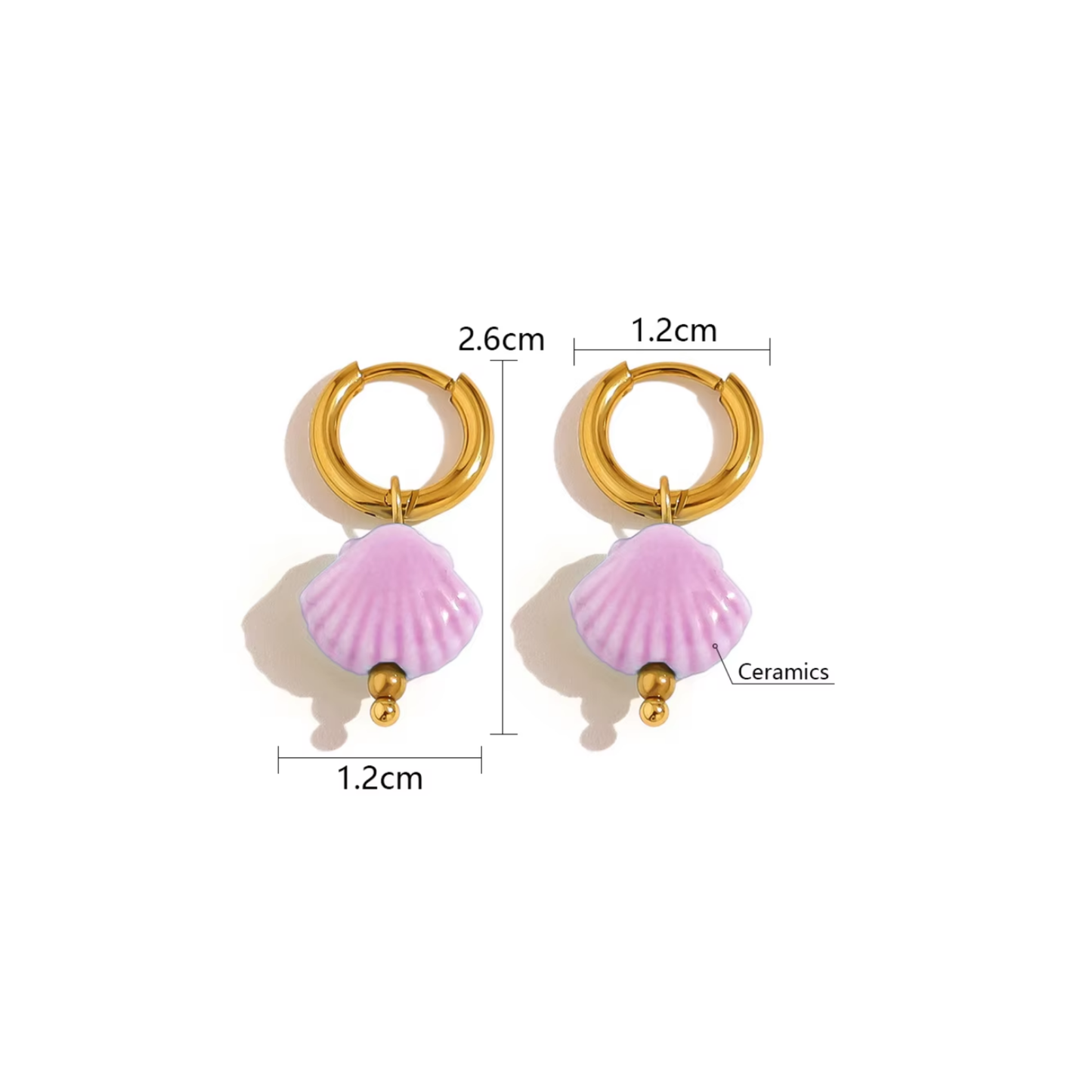 Drift Earrings in Lilac Blush