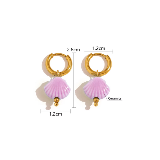 Drift Earrings in Lilac Blush