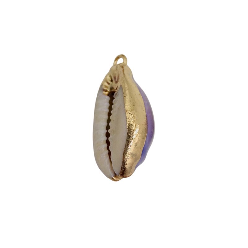 COWRIE SHELL - Purple