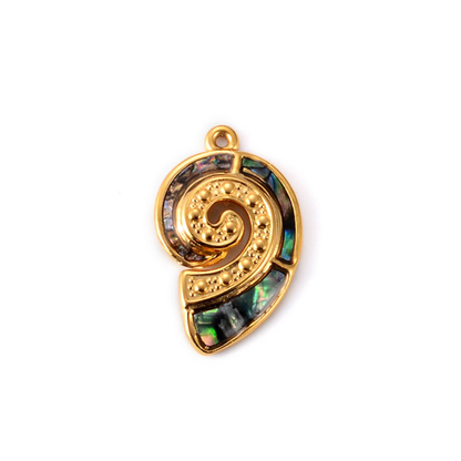 NAUTILUS SHELL - Indigo