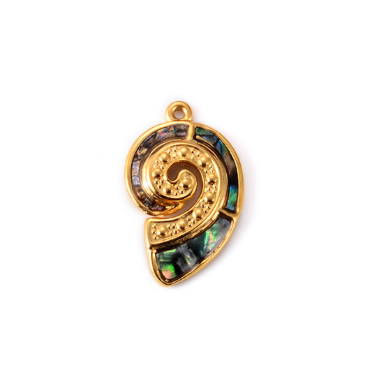 NAUTILUS SHELL - Indigo