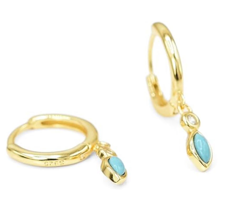 Lyra Earrings in Gold