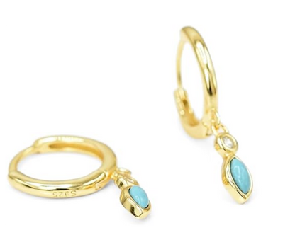 Lyra Earrings in Gold