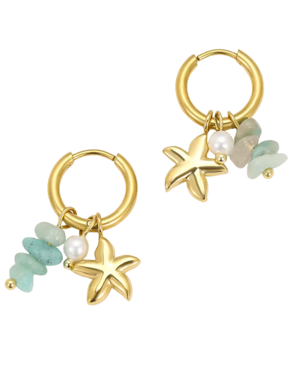 Coastal Huggies - Aqua Star