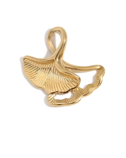 Double Whale Tail Charm