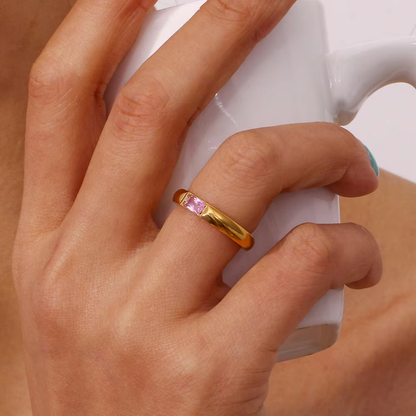 Isla Ring In Pink Sapphire