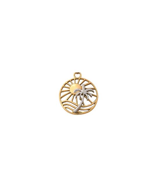 Sole – Palm Charm in Gold & Silver