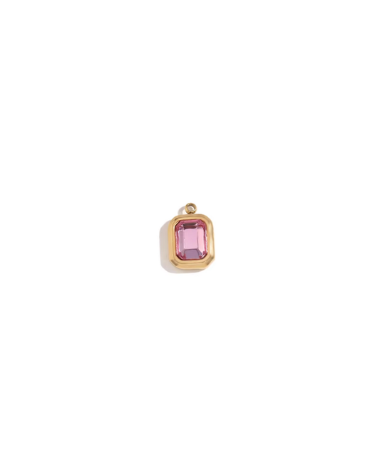 PENDANT CHARM - LIGHT PINK