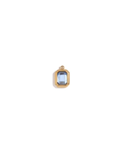 PENDANT CHARM - LIGHT BLUE