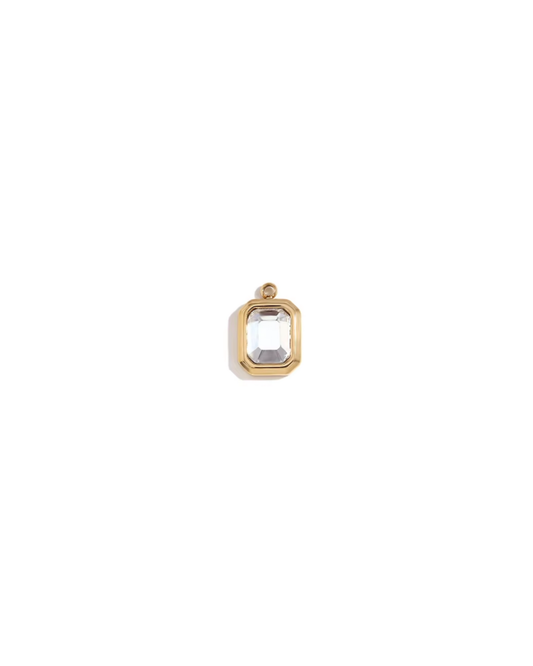 PENDANT CHARM - CLEAR