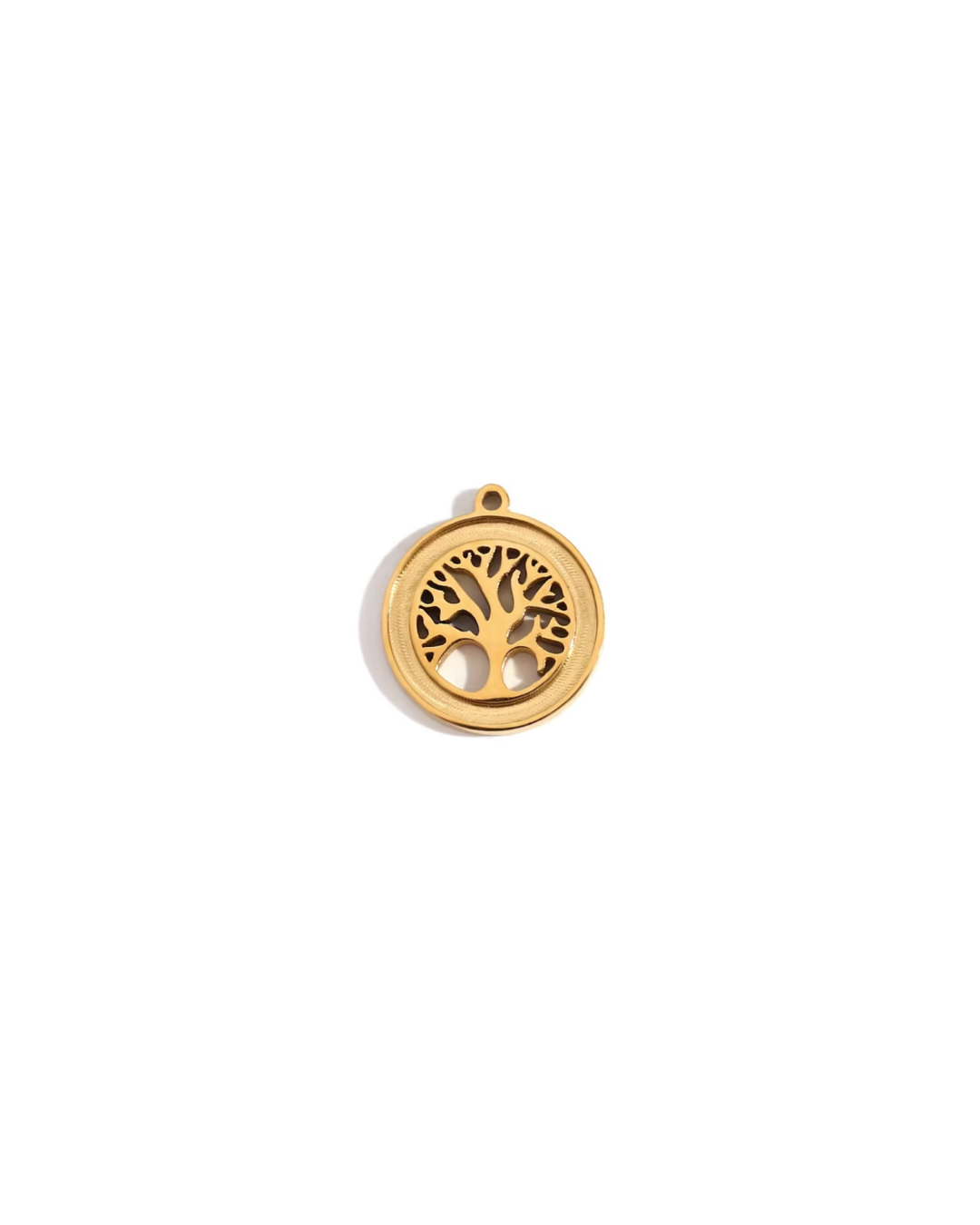 Golden Tree of Life Charm