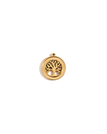 Golden Tree of Life Charm