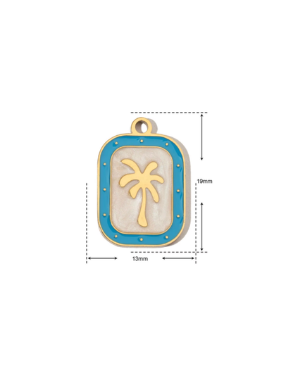 SOLARA PALM - Blue