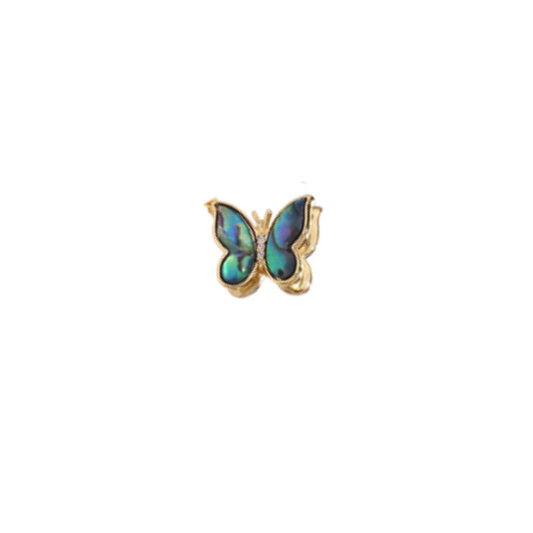 Abalone Butterfly Charm