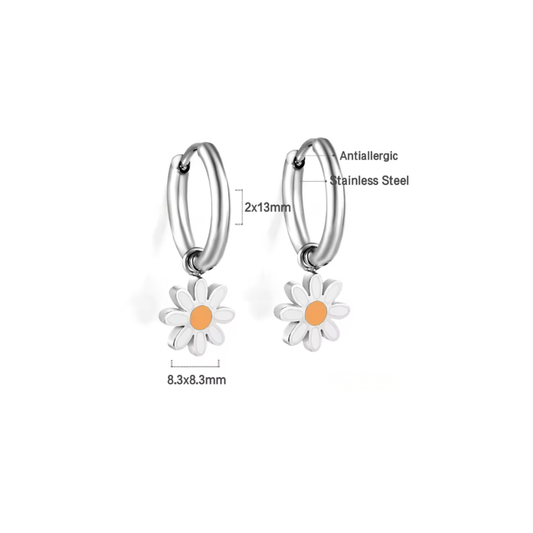 Daisy Huggies Silver