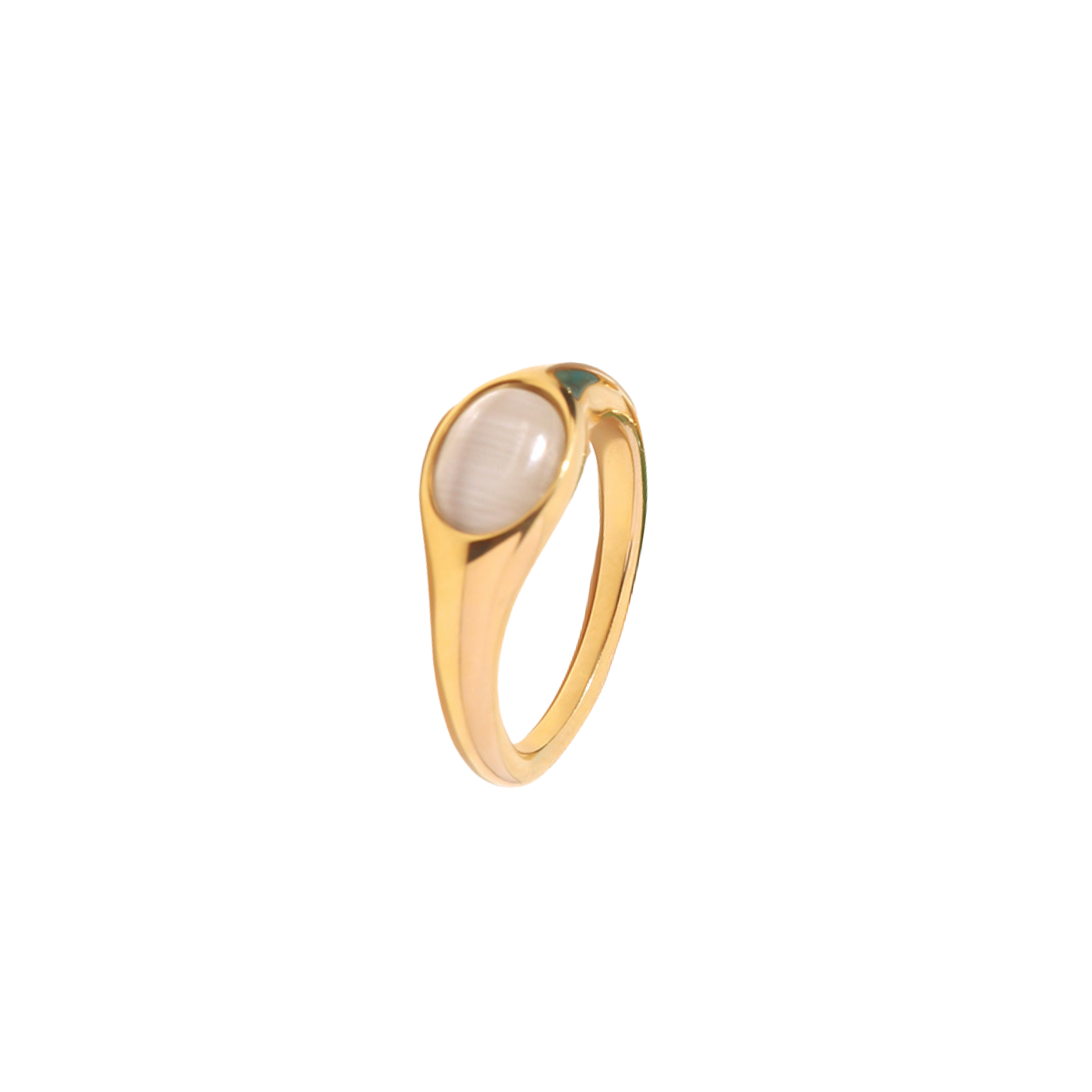 Lumi Ring - White Stone