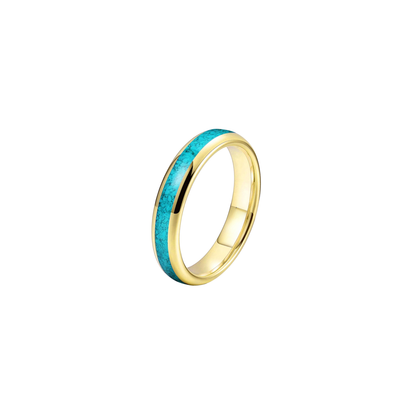 Coastline Bands – Turquoise Inlay