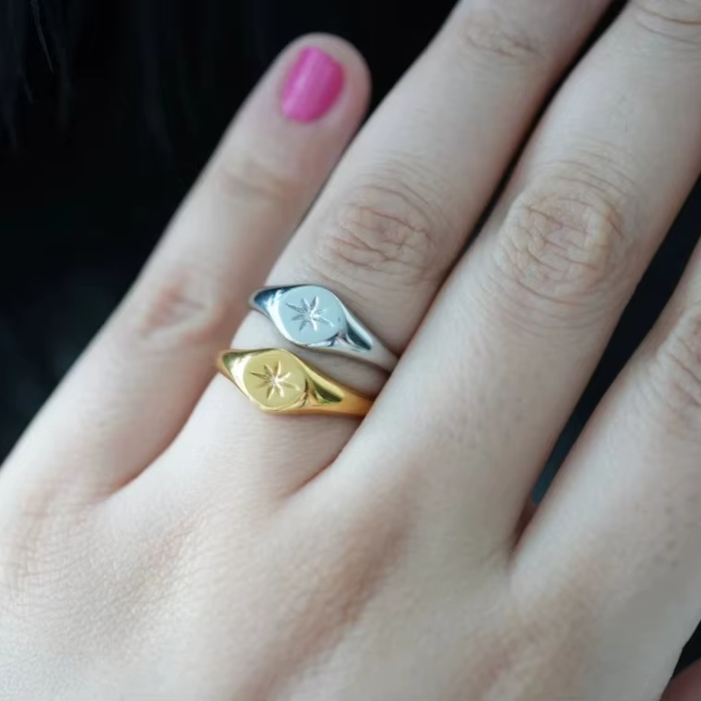 Sol Signet Ring - Silver
