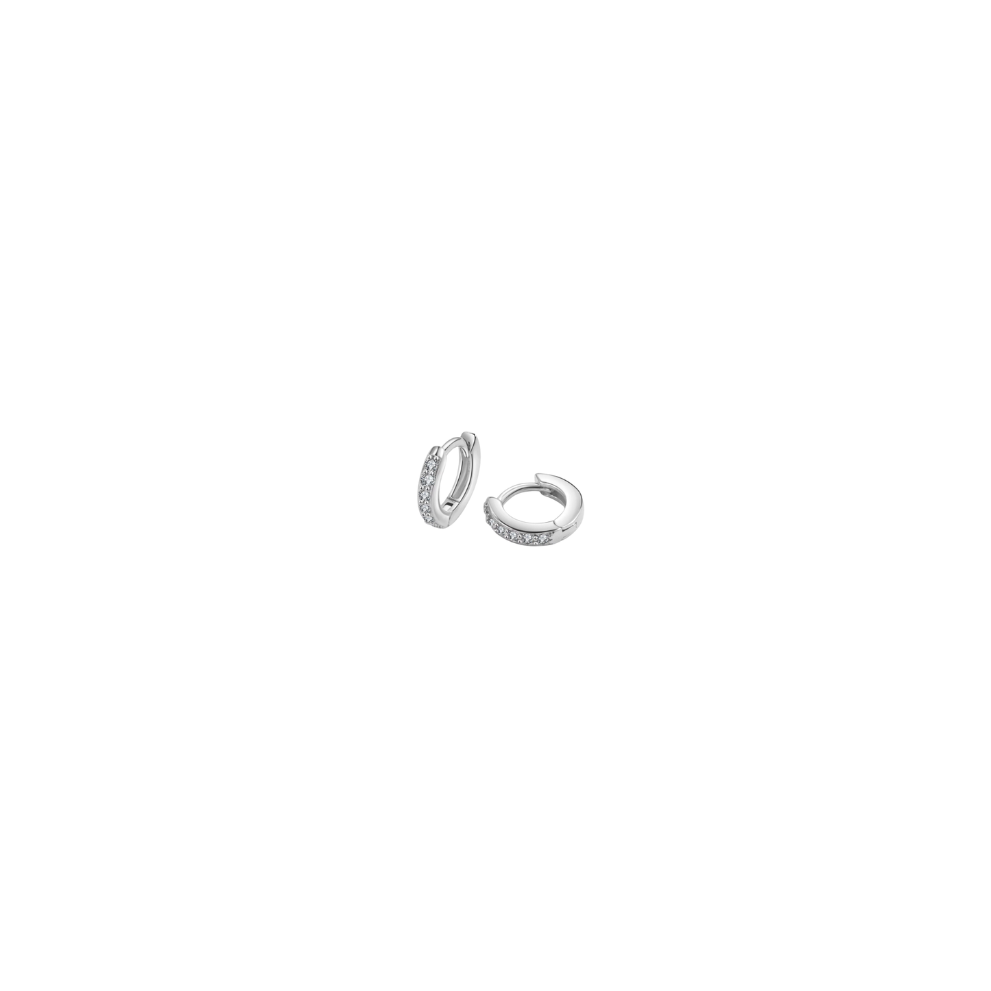 Noa Earrings - Silver Medium 6mm