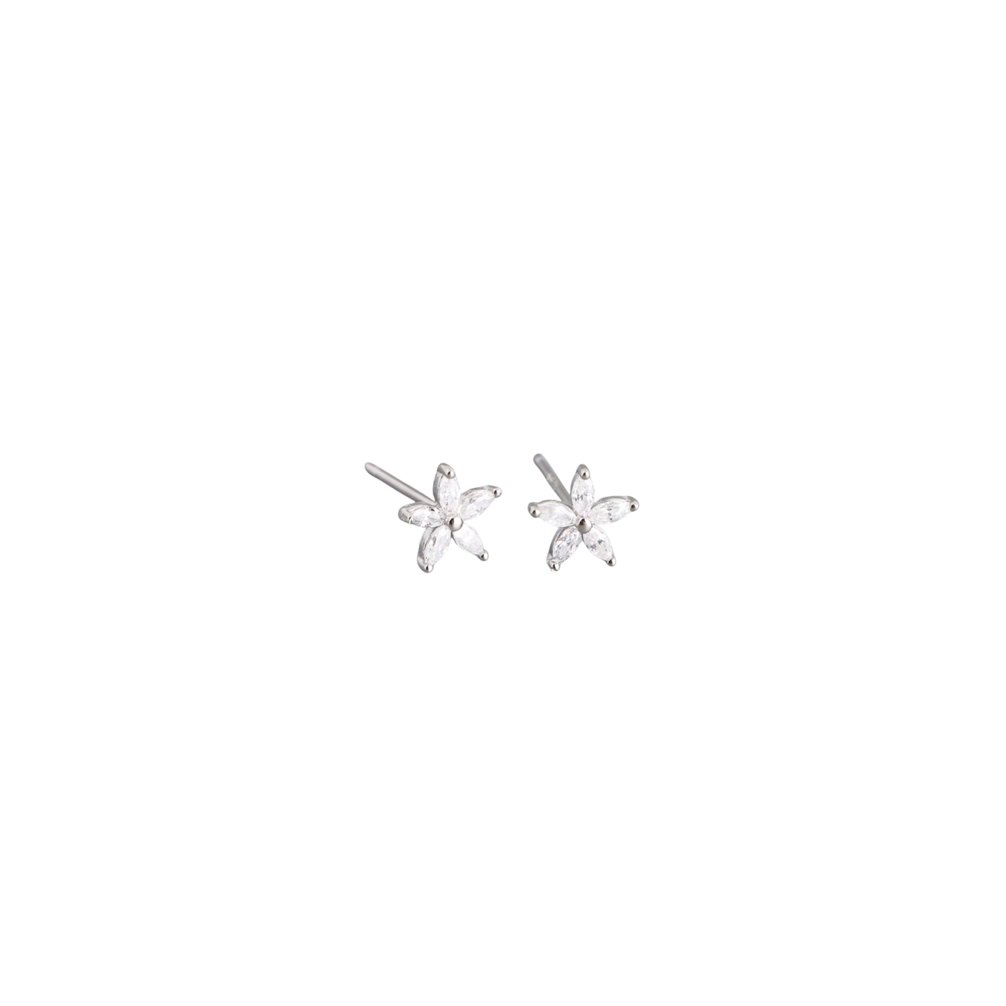 Seabloom Studs – Silver