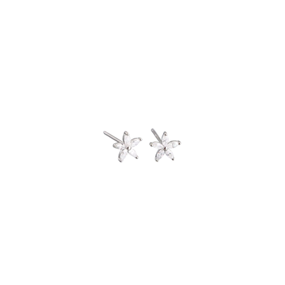 Seabloom Studs – Silver