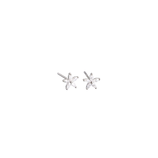 Seabloom Studs – Silver