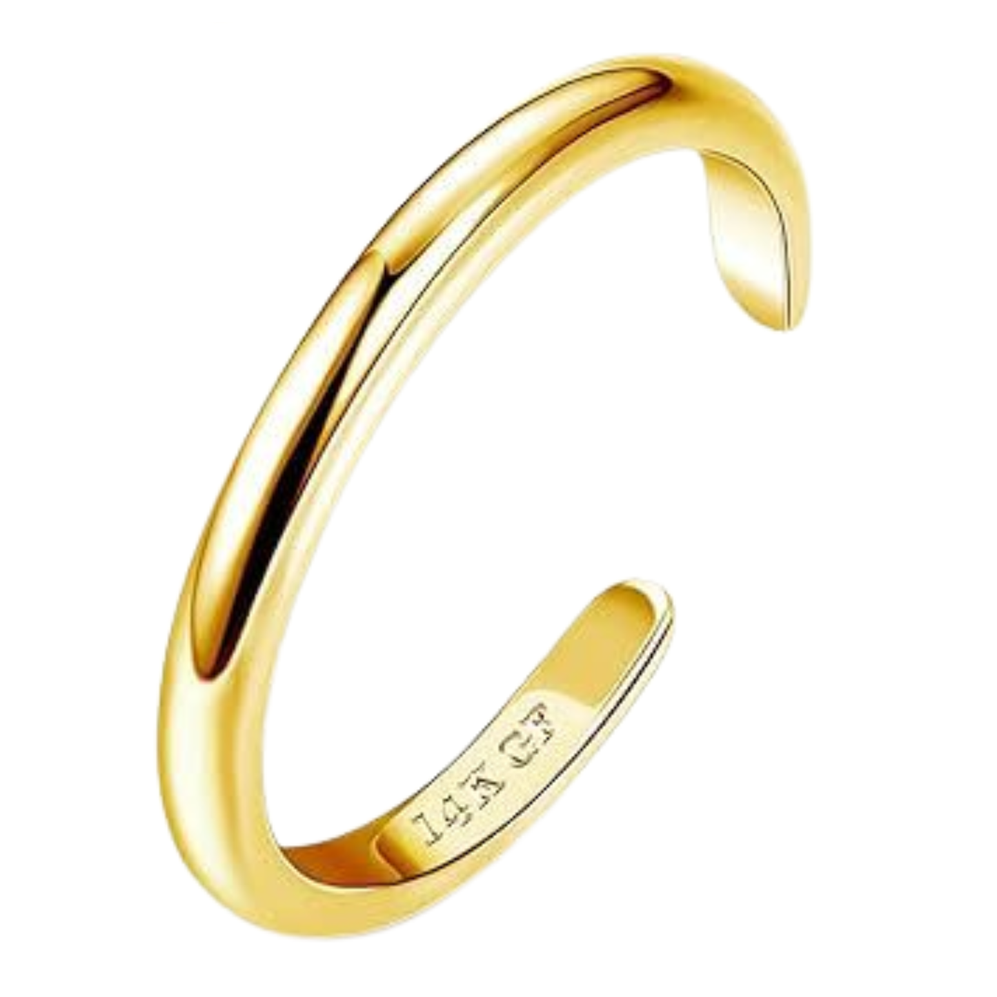 Tide Toe Ring