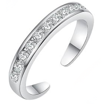 Tide Toe Ring