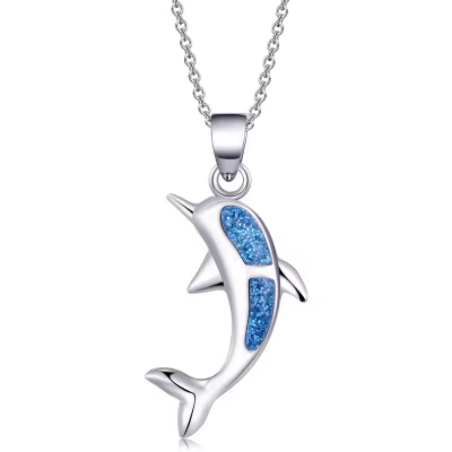Prestige Bowl - Silver Dolphin Necklace