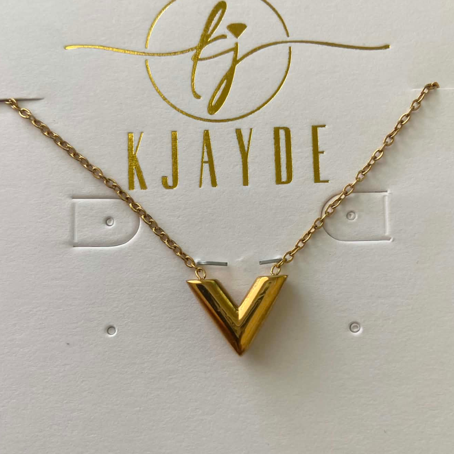 Prestige Bowl - Gold V Necklace
