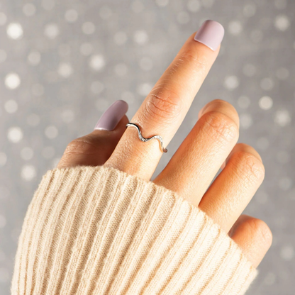 Coastal Curve Ring – Silver