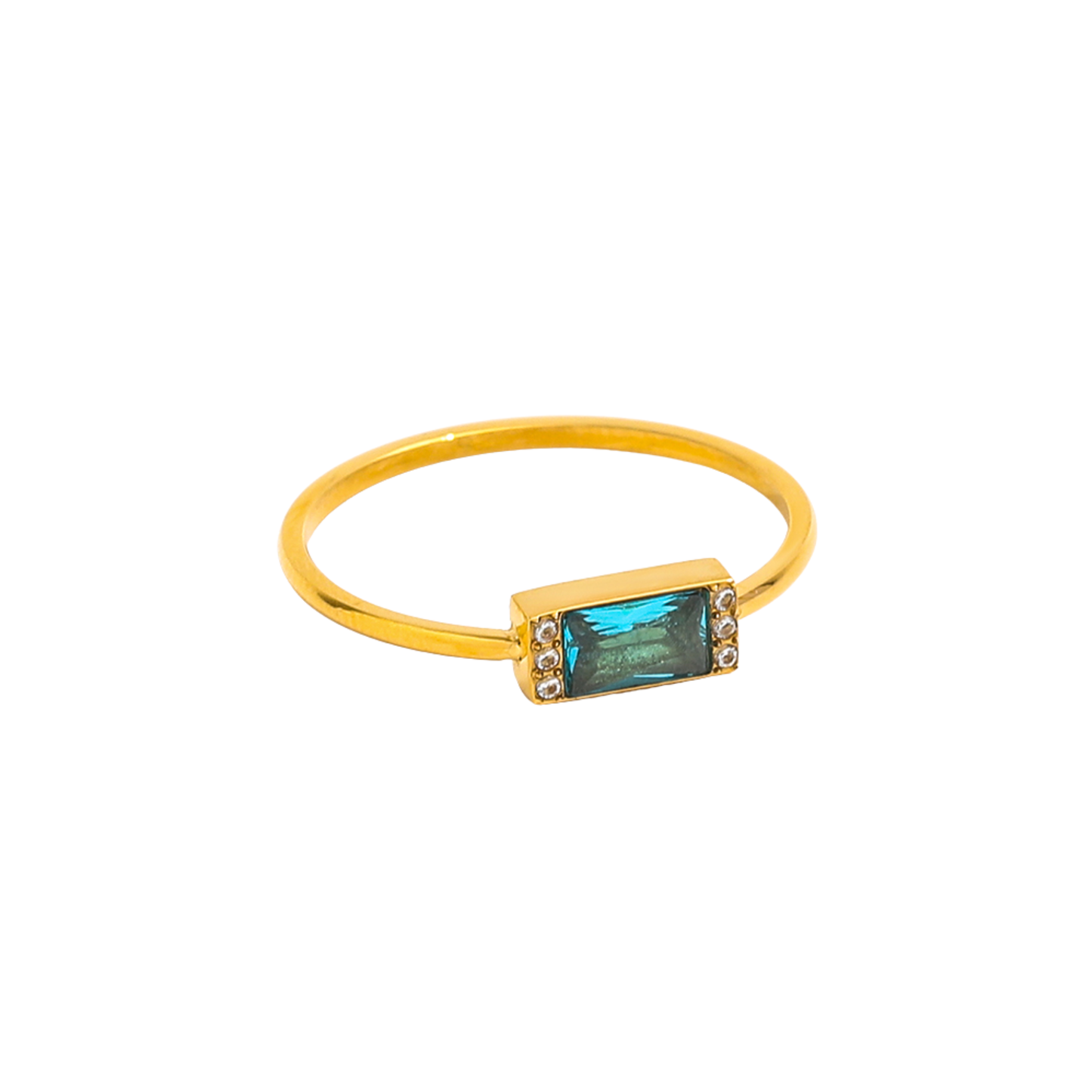Marina Teal Ring