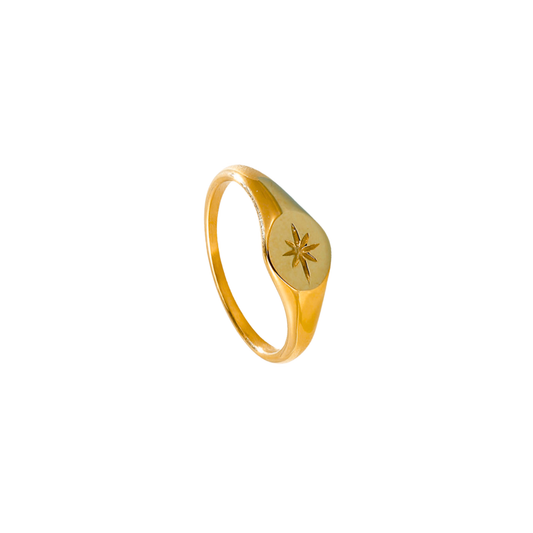 Sol Signet Ring - Gold