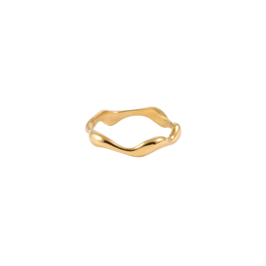Ripple Gold Ring
