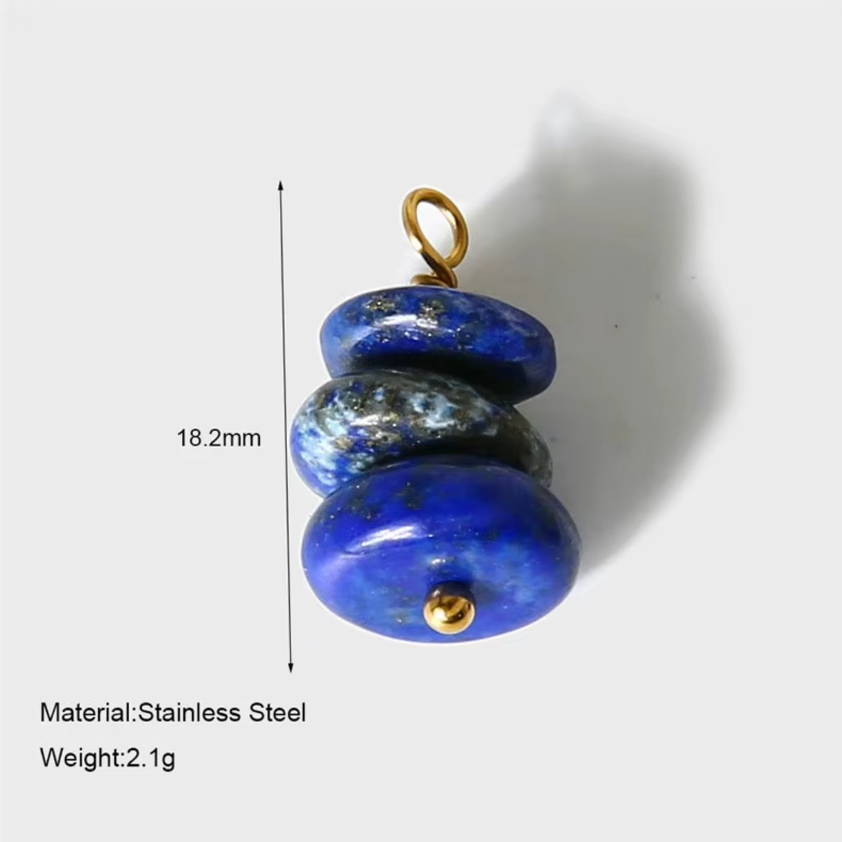Coastal Stone Stack Charm