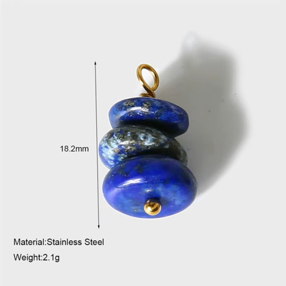 Coastal Stone Stack Charm