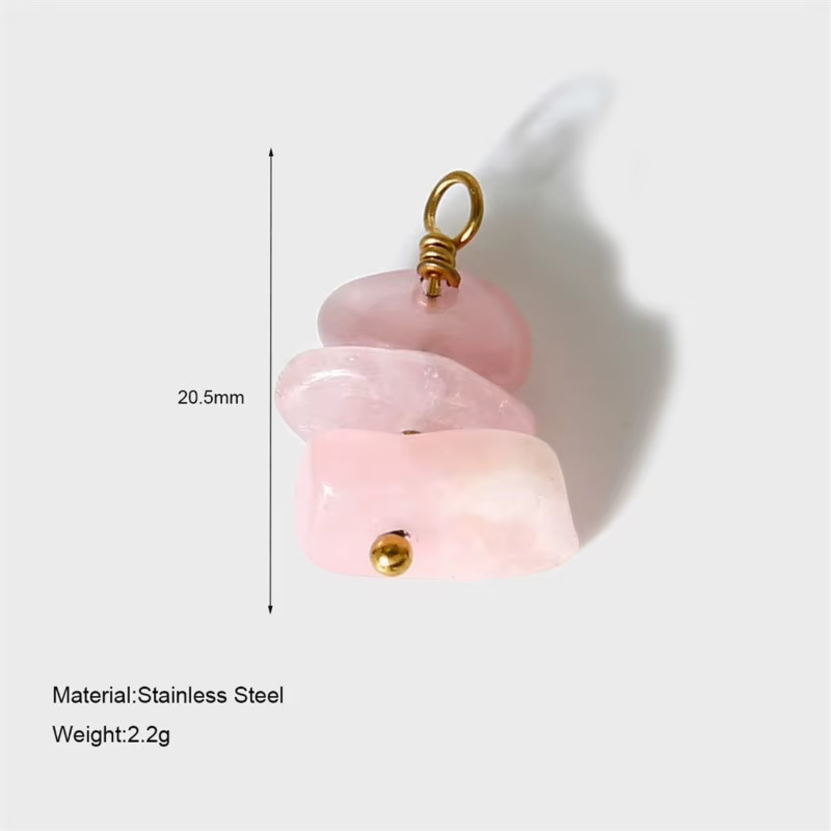 Coastal Stone Stack Charm