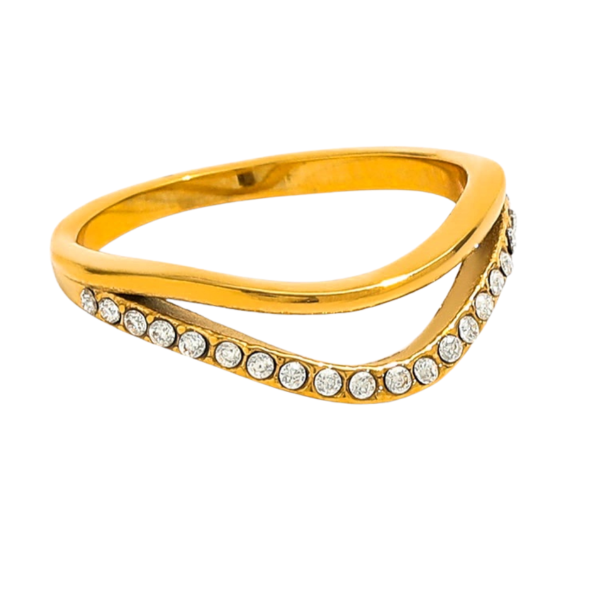 Solene Curve Ring
