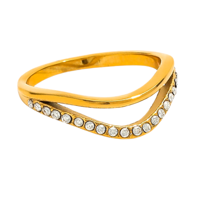 Solene Curve Ring