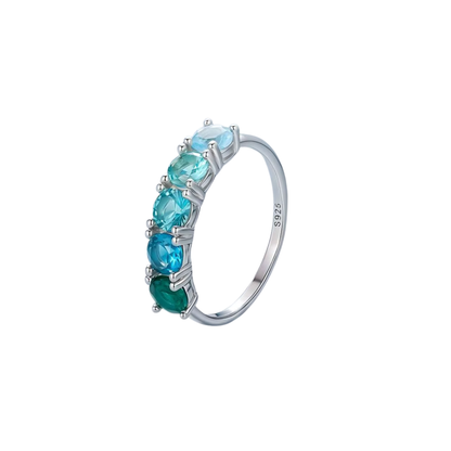 Ocean Mist Ring – Silver