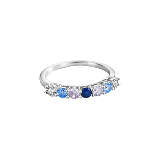 Blue Cove Ring – Silver