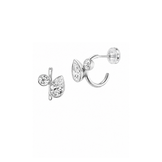 Sienna Huggies – Silver