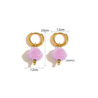 Drift Earrings in Lilac Blush