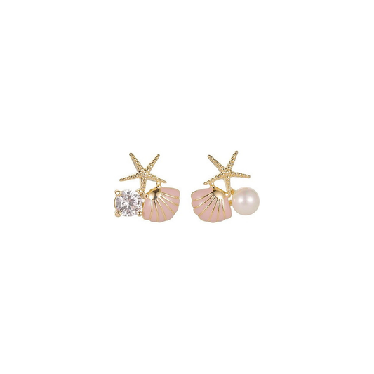 Mini Belle Earrings - Soft Pink